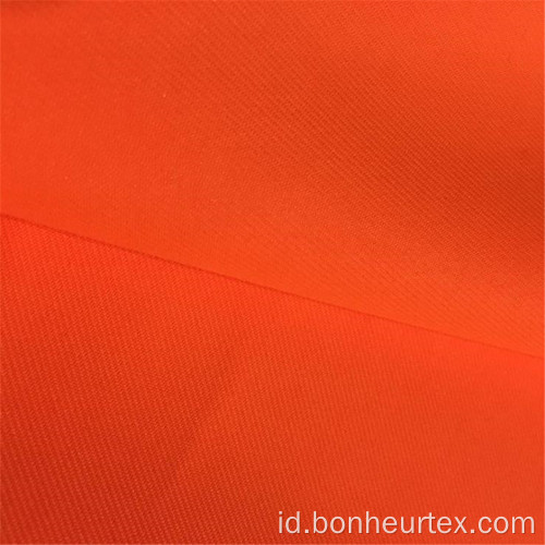 Visibilitas Tinggi Polyester Twill Gabardine Fabric